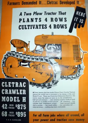 Hg-68 Cletrac Oliver Excellent Rear Sprocket For To Hg Crawlers Loaders Dozers