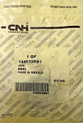 Cnh 124633r91 Case Ih/ih Tractor Seal