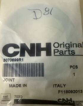 Cnh 3070699r1 Ih Tractor Hydraulic Lift Pison Oil Seal 276 424 434 444 B275