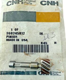 Cnh 368245r12 Ih Tractor Tachometer Drive Gear Assy 460 504 686 756 826 2756 Gas