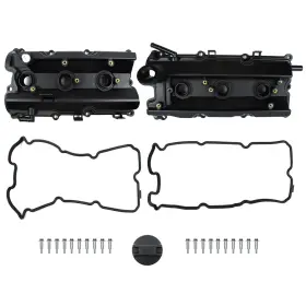 Cnvg-d1290 Cns Engine Valve Cover Set With Gaskets Bolts And Cap Compatible Fit... Fast Ship