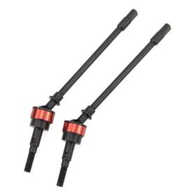 Cojoys Scx0050rd Steel Front Axle Cvd Drive Shaft Driving Compatible With 1/10 Axial Scx