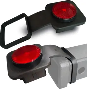 Comfkdfg-1 Comverix Trailer Hitch Covers 2 Pcs Inch Cover With Red Warning Black And Comfkdfg-1 Comverix Trailer Hitch Covers 2 Pcs Inch Cover With Red Warning Black And