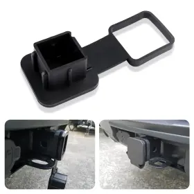 Gai-0801 Cxccoi Universal Tow Hitch Cover Replacing 2 Inch Rubber 3.16x3.16x1.66inch Black