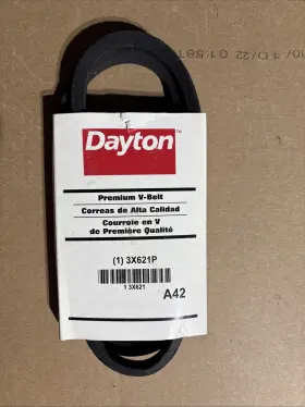 3x621p Dayton New Old Stock Part # A42 V-belt