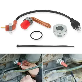 Dz102076 E-cowlboy Engine Coolant Heater Kit With Power Cord Fits For Jd Tractors Com