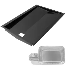 E67767dp Easibbq 67767/67758 Grease Tray With 6415 Aluminum Liner For Weber Genesis 300 Series