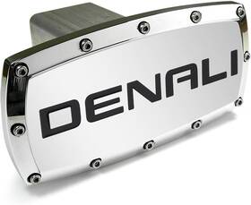 Elite Screens 8134320 Automotive Denali Billet Aluminum Hitch Cover 2 Inch Black