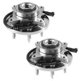 515142 Emtmoun Pair Front Wheel Bearing And Hub Assembly Fit For Ford F-150 Expeditio