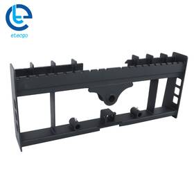 Etecgo 811716 Pallet Fork Frame Heavy-duty With Receiver Hitch And Spear 4000lb Sleeves Skid Steer
