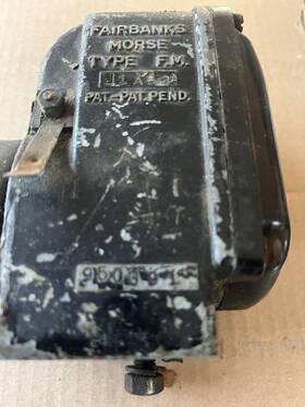 Fairbanks Morse Engine J1a52a Magneto Type Fm J Vintage