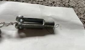 Farmall 104036 Hydraulic Control Rod Yoke For 140 130 Super A 100 Tractors