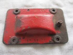 Farmall 17537601 Antique I H Tractor Steel Plate Pn# Used