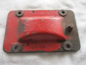 17537601 Farmall Antique I H Tractor Steel Plate Pn# Used