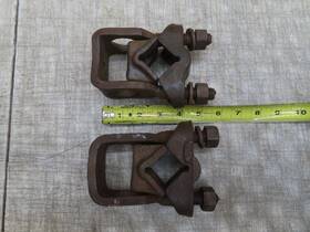 Farmall 28256-ba Ih Cultivator Shank Bar Clamp 140 130 Super A 100 Cub Original