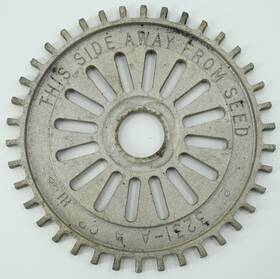 Farmall 3231a Vintage International Mccormick Ih Planter Steel Seed Plate