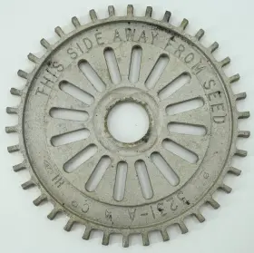 3231a Farmall Vintage International Mccormick Ih Planter Steel Seed Plate