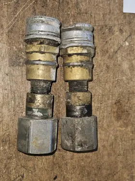 350u Farmall Ihc Tractor Hydraulic Couplers Set 2