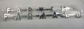 362512r2 Farmall 2 New Side Emblem Logos For 130 230 200 Tractor