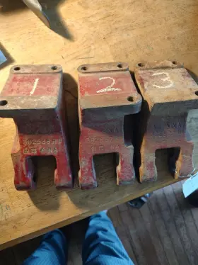 382536 Farmall 504 Stabilizer Bar Brackets And 37 382536 Farmall 504 Stabilizer Bar Brackets And 37