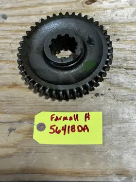 56418da Farmall H Tractor 2nd / 3rd 42t And 39t Gear - Top Shaft