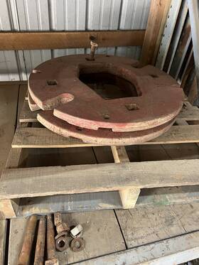Farmall 6818-d / International Rear Wheel Weights Pair