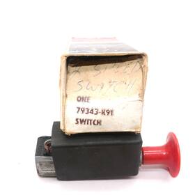 Farmall 79343r91 Vintage International Harvester Two Speed Switch With Red Knob Nos