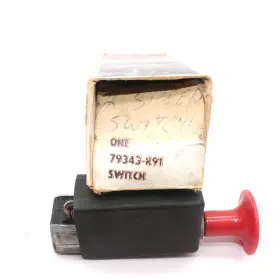 79343r91 Farmall Vintage International Harvester Two Speed Switch With Red Knob Nos