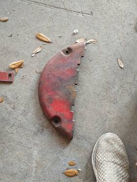 Farmall 8778-da 1947 A Tractor Front Transmission Flywheel Cover Plate