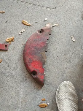 8778-da Farmall 1947 A Tractor Front Transmission Flywheel Cover Plate