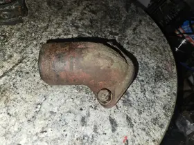 997d Farmall Vintage F12 Tractor Lower Radiator Outlet Pipe An Bolts