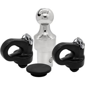 Fhrhry 60692 Puck System Gooseneck Hitch Ball Kit Compatible With 2013-2025 Ford F