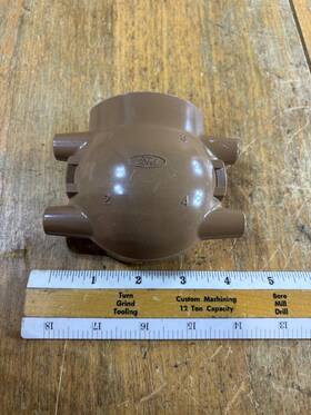 Ford 1866smp162466 Distributor Cap For Front Mount Fits 9n 2n Early 8n