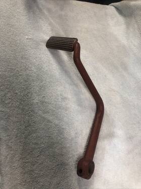 Ford 2456-a Original Tractor Left Hand Brake Pedal Prt#