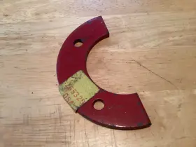 265329 Ford Plate Square Baler New Holland Retainer 265329 Ford Plate Square Baler New Holland Retainer