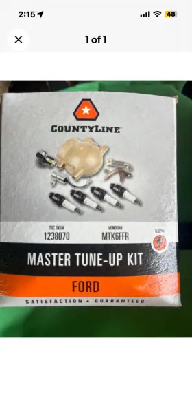 Mtk6ffr Ford 749394069919 9n - Master Tune-up Kit Countyline 1238070 Part
