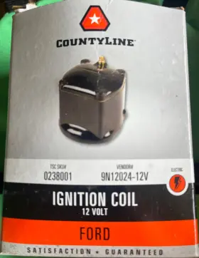 9n12024-12v Ford 80310030 Tractor Ignition Coil 12v Vendor Part New 9n
