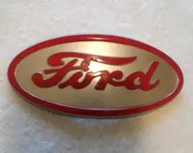 8n16600b Ford Metal Hood Emblem Ornament Badge Licensed 8 N Tractor 1948-52