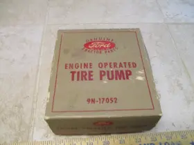 9n-17052 Ford Vtg Antique Tractor Engine Operated Tire Pump Rare Tool