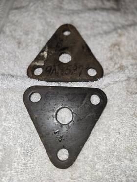 Ford 9n-527 2 Nos Tractor 8n Draft Contol Spring Plate