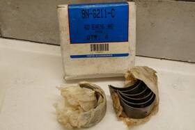 Ford 9n-6211-c Nos Rod Bearings .002 Four Pair For 8n 9n 2n Tractors