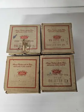 9n-6333-c2 Ford Genuine Front Rear Main Bearings Set Of 4 - Oem Tractor Parts