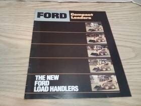 Ford Ad3059 Compact Loaders Tractor Brochure