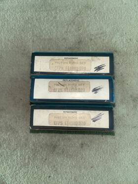 Ford Cfpn6149bd Tractor Piston Ring Set .020 2000 3000 4000 Lot 3 Nos
