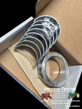 Mbk6333-020 Ford Tractor .020 Main Bearing Set 3 Cylinder