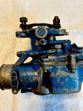 Ford R3656a Holley Carburetor For 2000 Tractor Used # 3cyl 1965 Needs Rebuilt