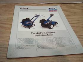 Ford Rtt-5 Rotary Tillers Rt-5 Brochure