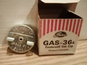 Gas-36a Gates Vintage Fenderwell Gas Cap. Fits Various Gas-36a Gates Vintage Fenderwell Gas Cap. Fits Various