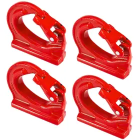 Ac-11029170 Gedlex 3 Ton Weld On Anchor Hook 4 Pack Alloy Steel G80 Heavy Duty Lift