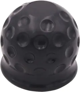 Va-716 Geksion 2 Inch 50mm Trailer Hitch Ball Protective Cover Cap Black